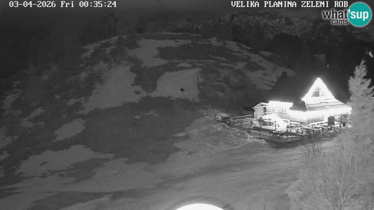 Zeleni Rob | Webcam live Velika Planina