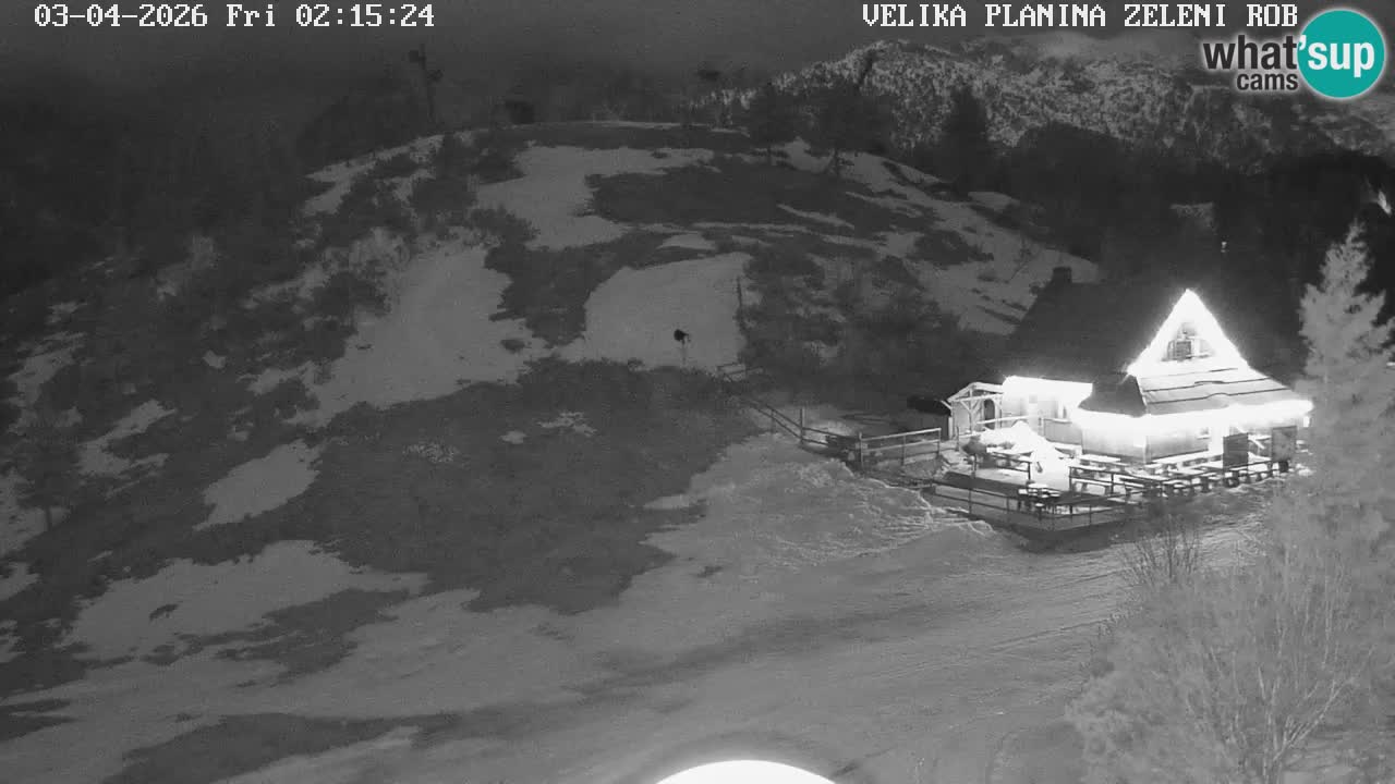 Zeleni Rob – Webcam live | Velika Planina