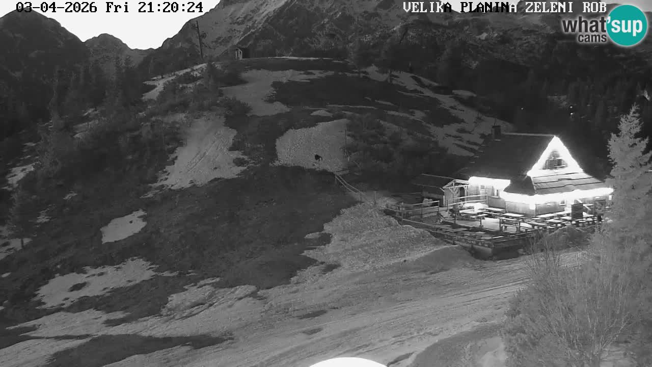 Zeleni Rob – Webcam live | Velika Planina