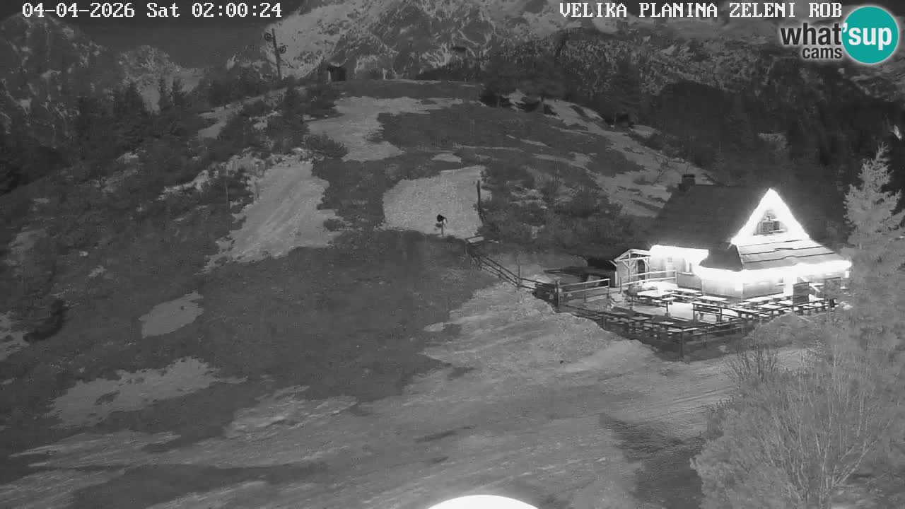 Zeleni Rob – Webcam live | Velika Planina