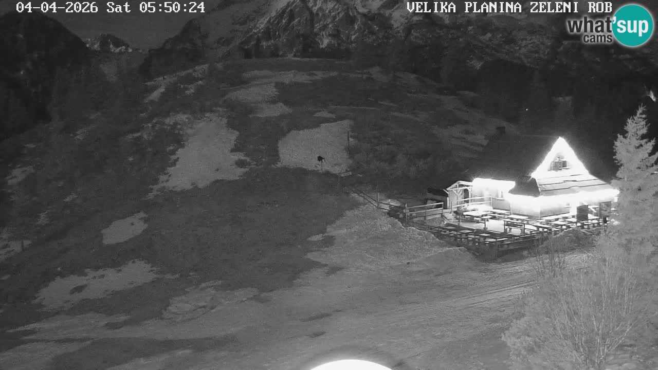 Zeleni Rob | Webcam live Velika Planina
