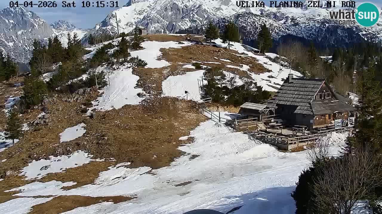 Zeleni Rob – Webcam live | Velika Planina
