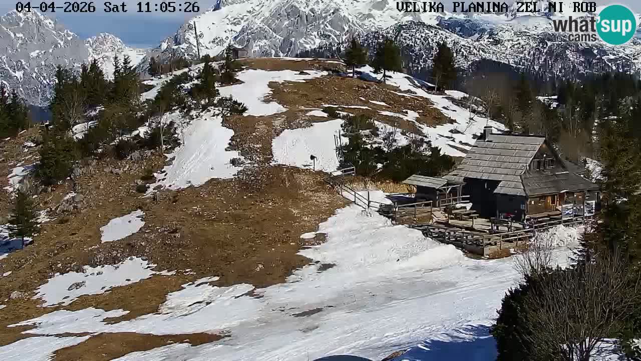 Zeleni Rob – Webcam live | Velika Planina