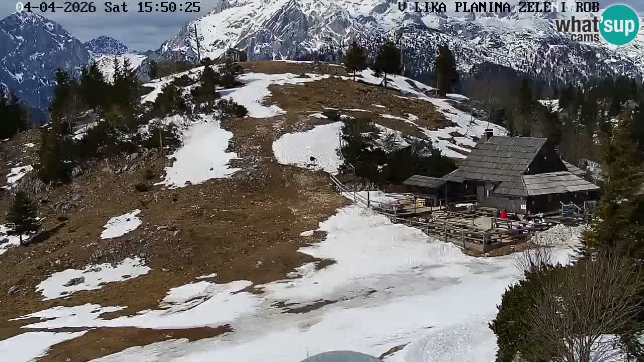 Zeleni Rob – Webcam live | Velika Planina