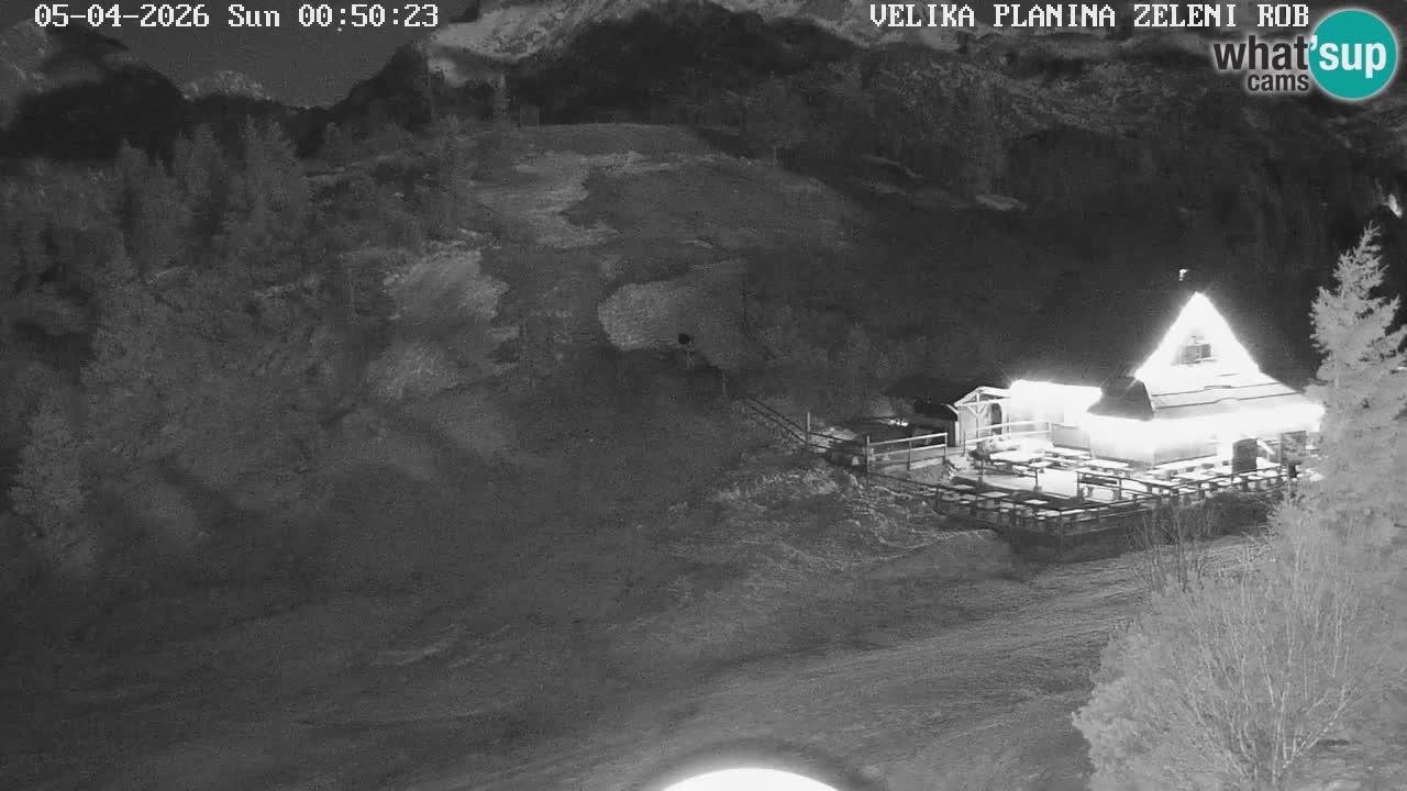 Zeleni Rob | Webcam live Velika Planina