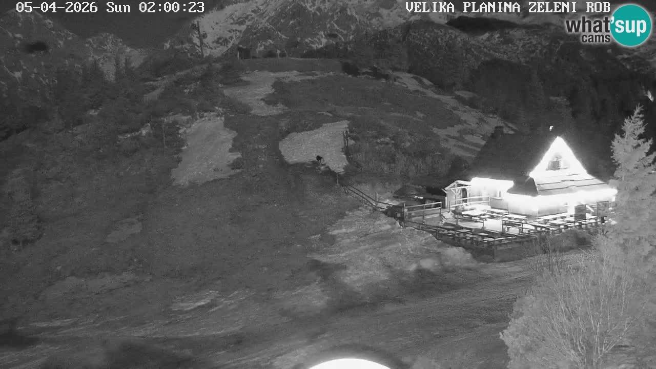 Zeleni Rob | Webcam live Velika Planina