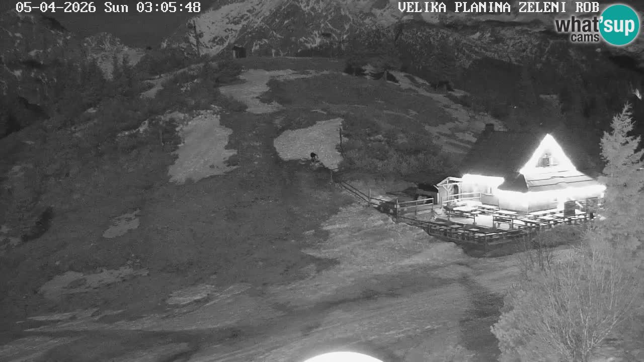 Zeleni Rob – Webcam live | Velika Planina