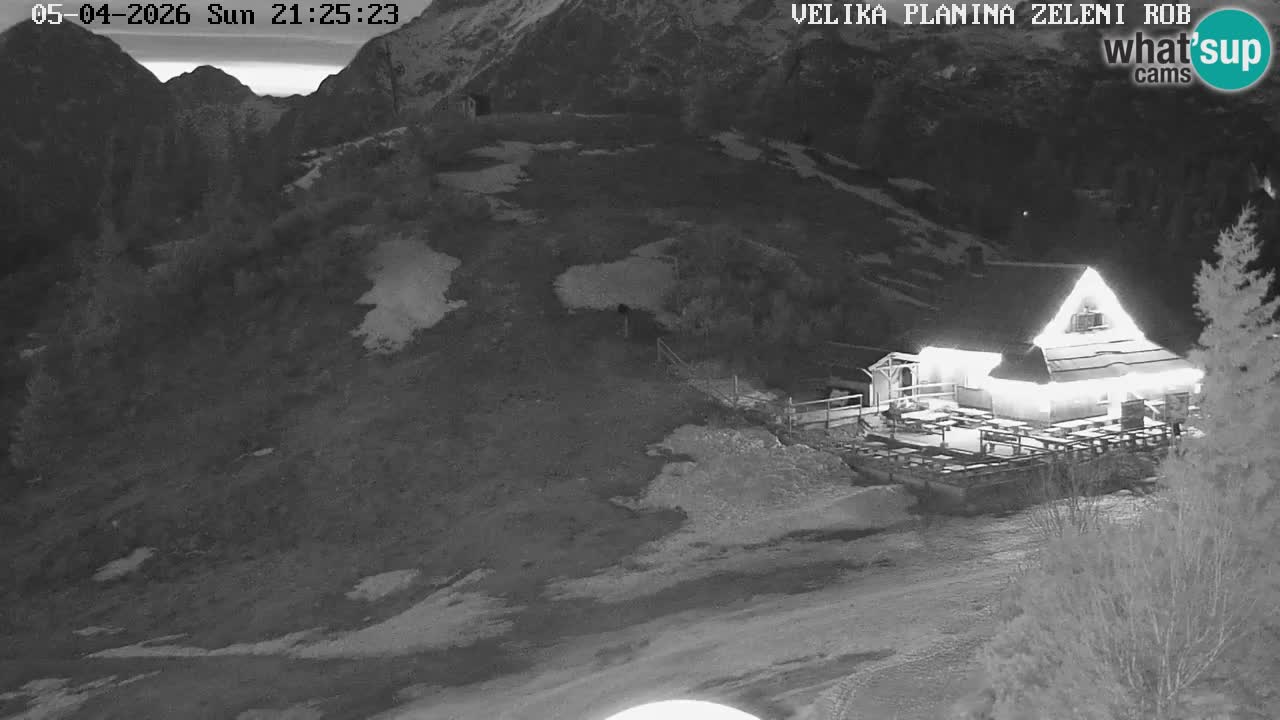 Zeleni Rob – Webcam live | Velika Planina