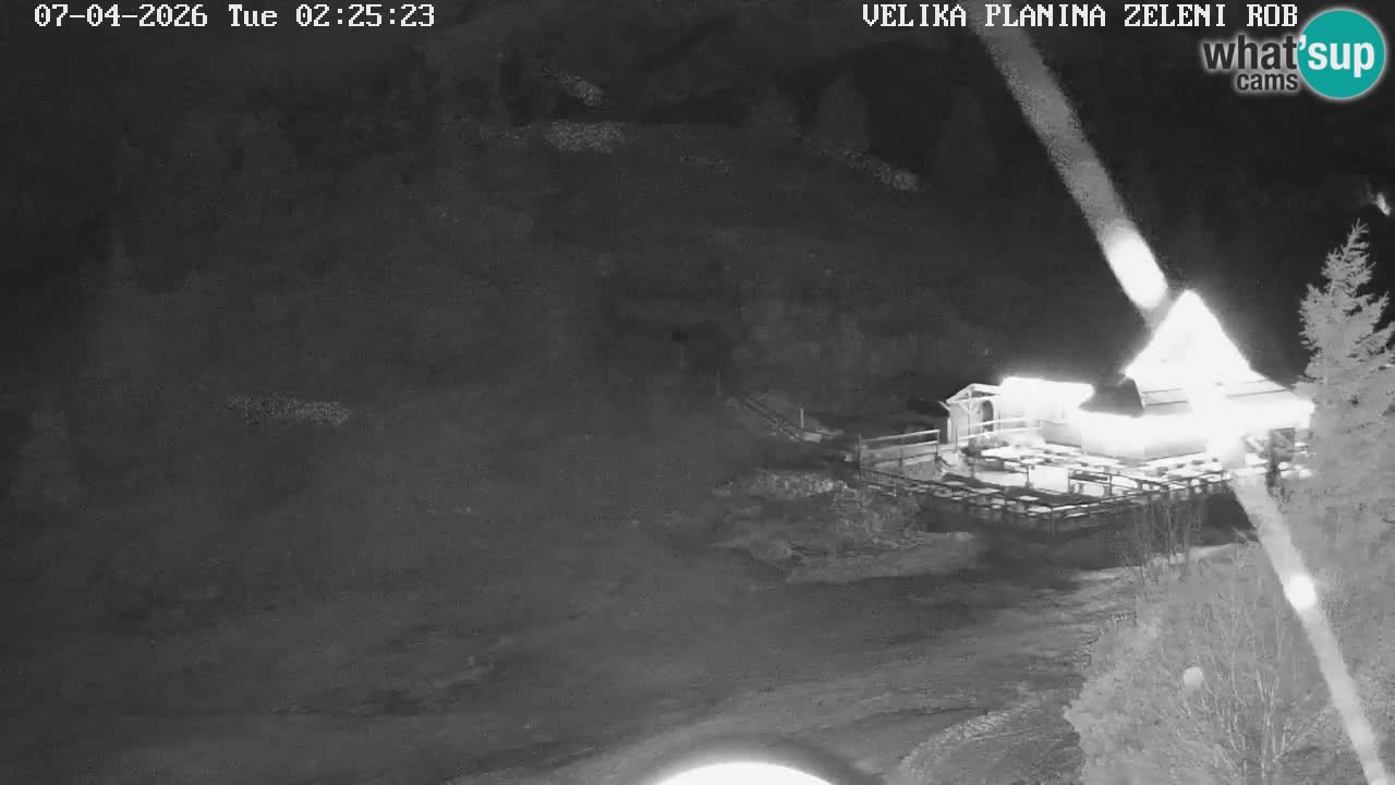 Zeleni Rob – Webcam live | Velika Planina