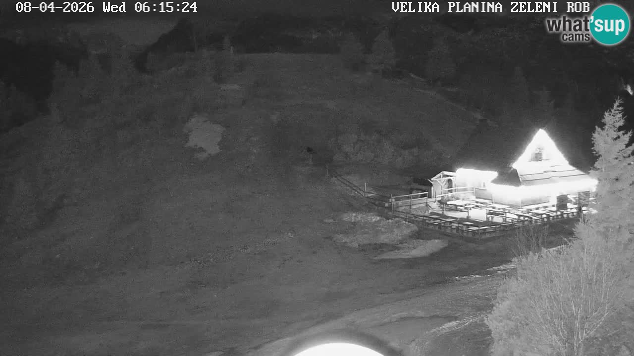 Zeleni Rob – Webcam live | Velika Planina