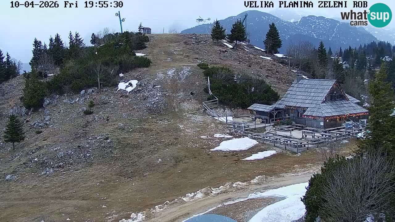 Zeleni Rob – Webcam live | Velika Planina