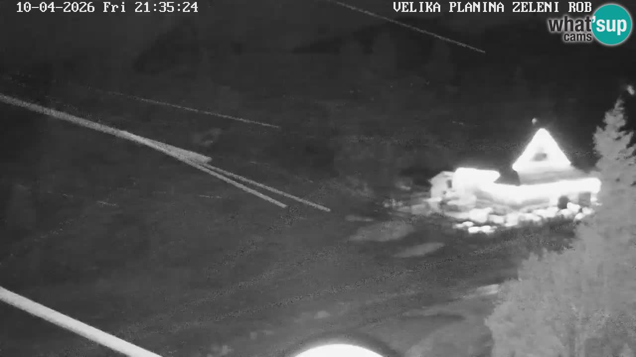Zeleni Rob | Webcam live Velika Planina