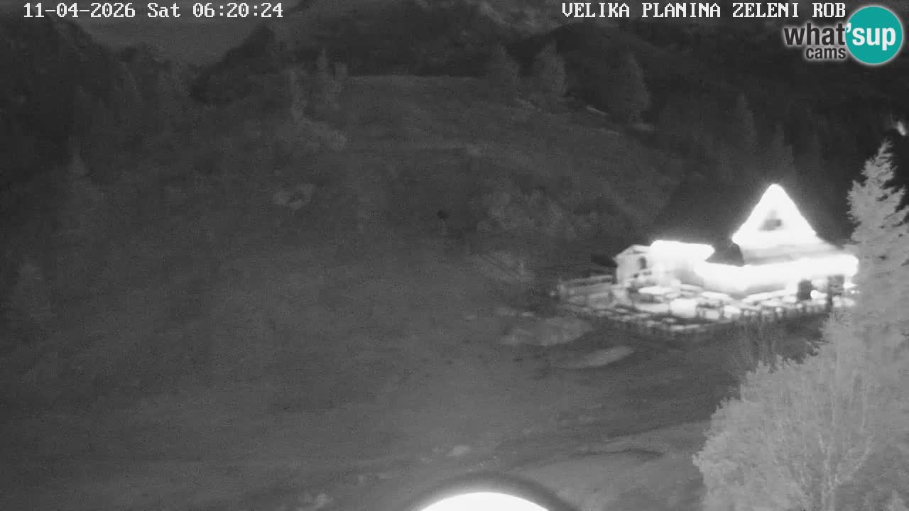 Zeleni Rob | Web kamera Velika Planina