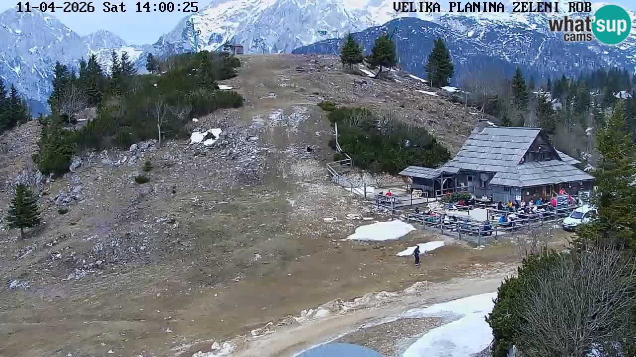 Zeleni Rob – Webcam live | Velika Planina
