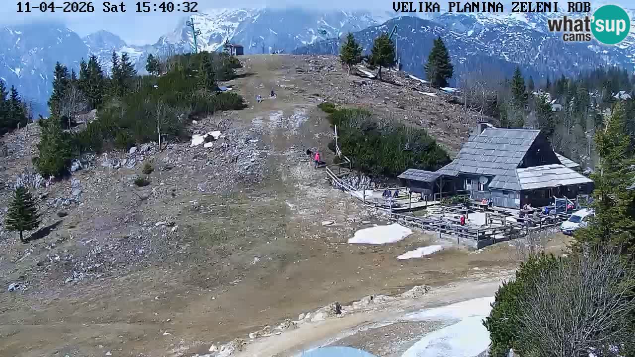 Zeleni Rob – Webcam live | Velika Planina