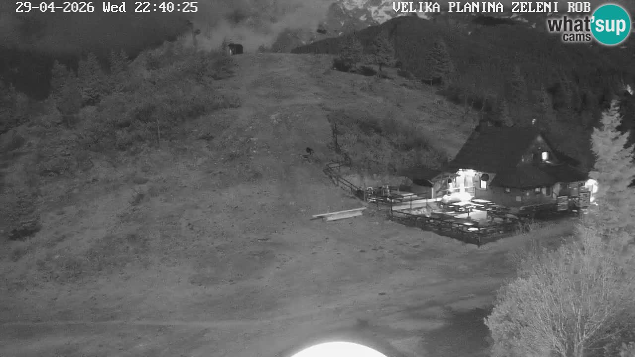 Zeleni Rob – Webcam live | Velika Planina