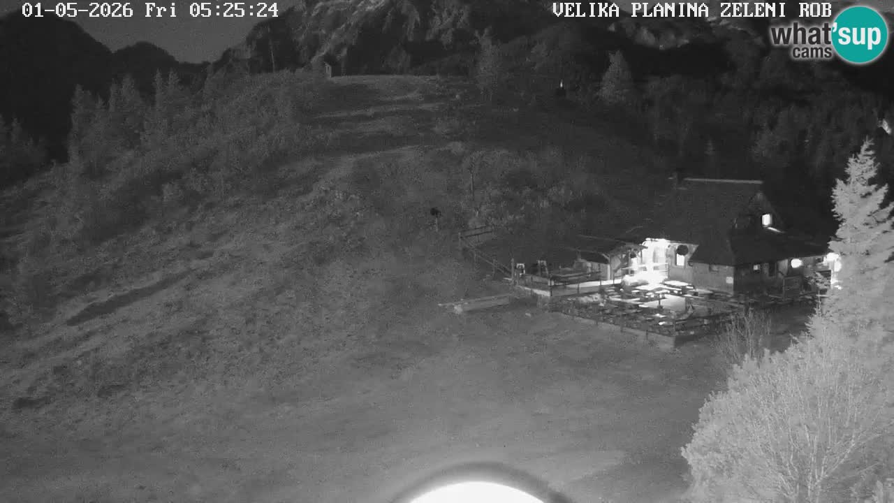 Zeleni Rob – Webcam live | Velika Planina