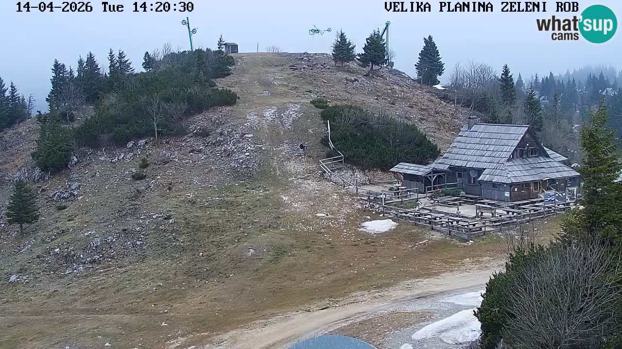 Zeleni Rob – Webcam live | Velika Planina