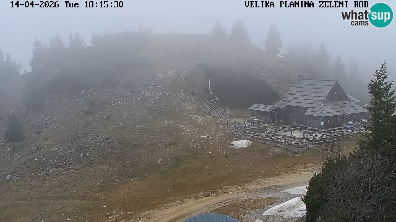 Zeleni Rob – Webcam live | Velika Planina