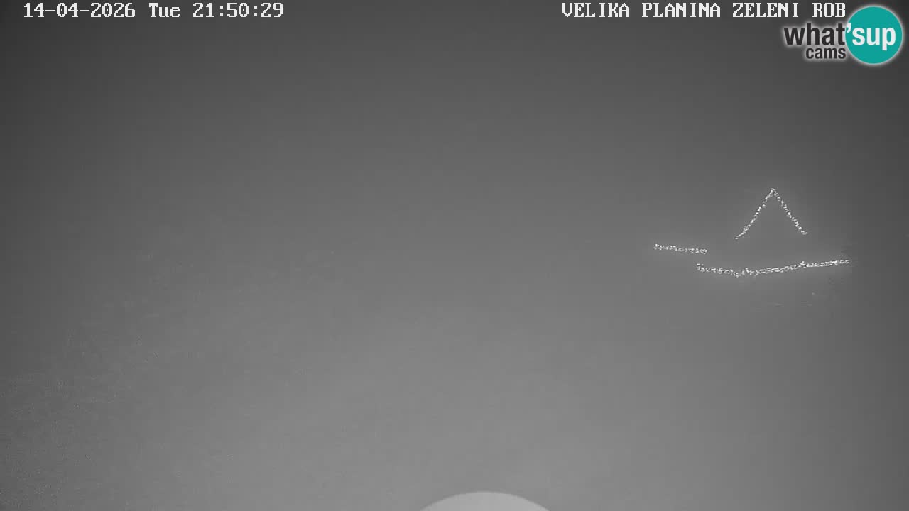 Zeleni Rob | Webcam en vivo Velika Planina