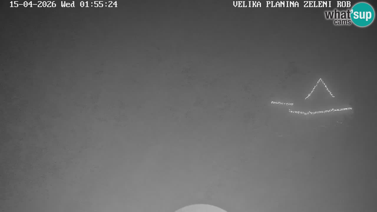 Zeleni Rob | Webcam en vivo Velika Planina