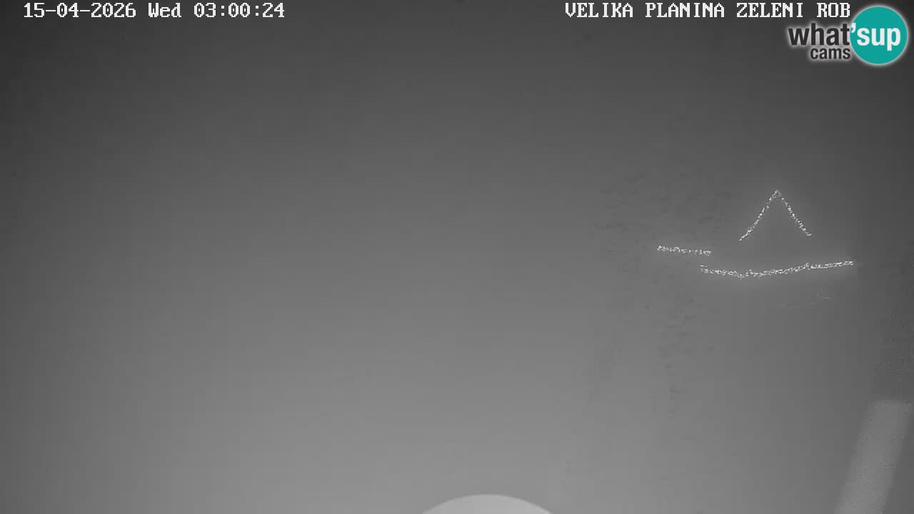 Zeleni Rob | Webcam en vivo Velika Planina