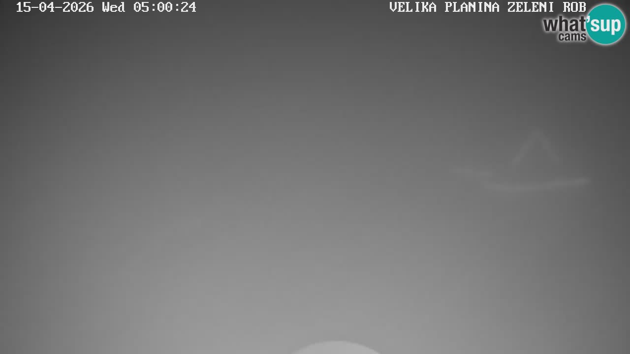 Zeleni Rob | Webcam en vivo Velika Planina