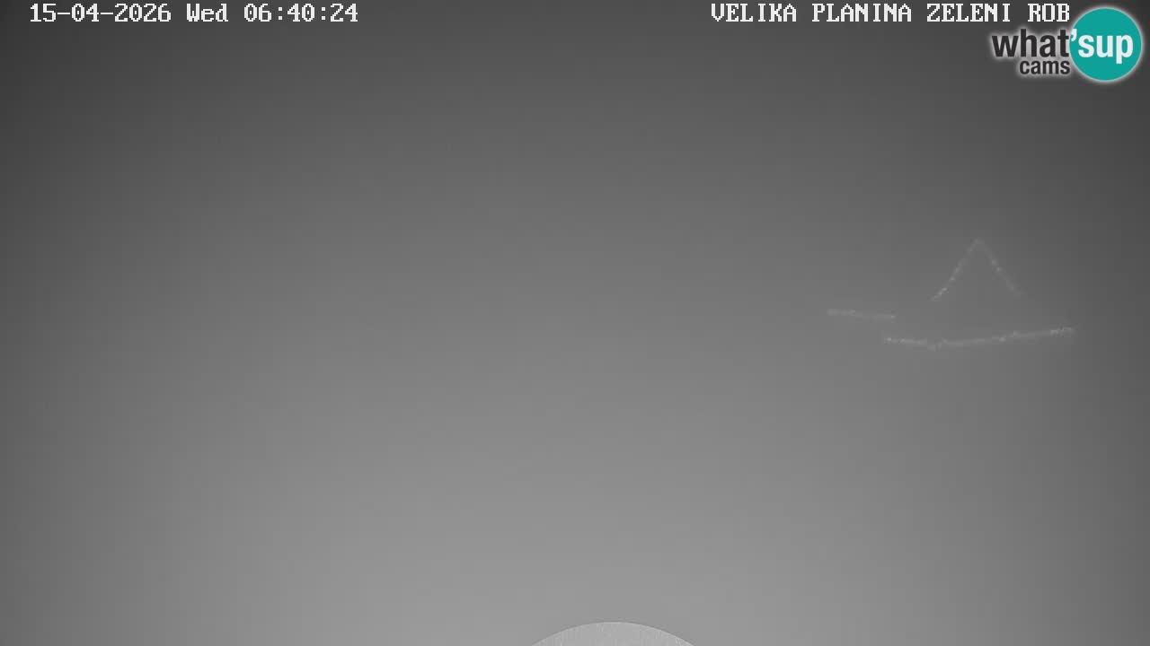Zeleni Rob | Webcam en vivo Velika Planina