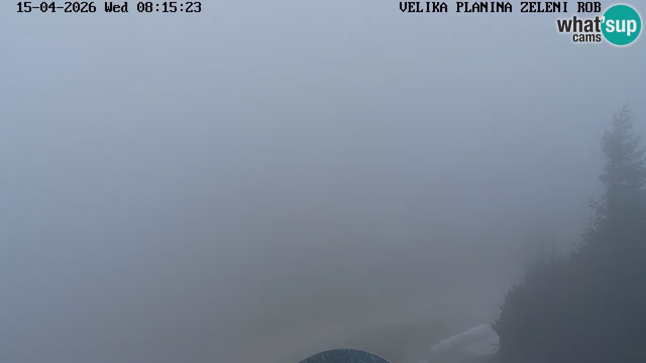 Zeleni Rob – Webcam live | Velika Planina