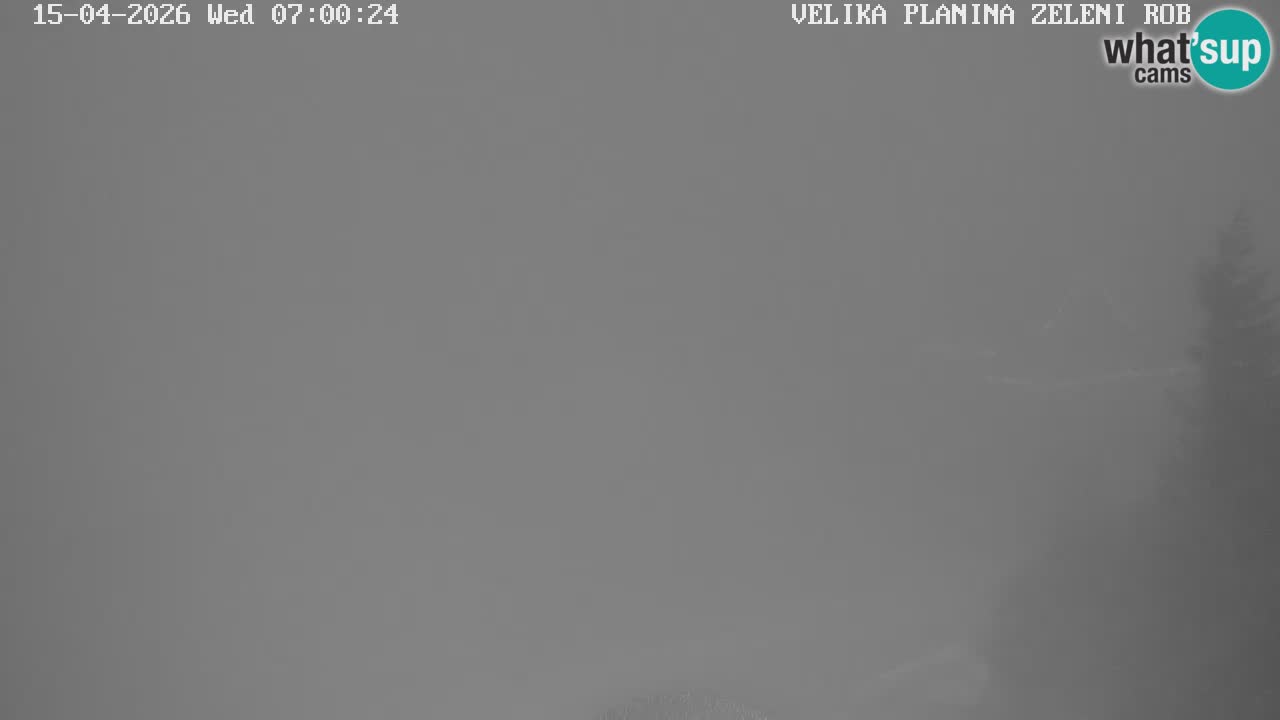 Zeleni Rob | Webcam live Velika Planina
