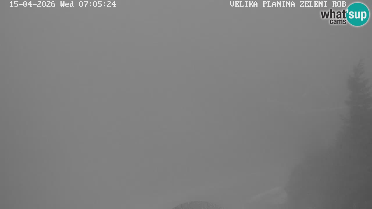 Zeleni Rob – Webcam live | Velika Planina