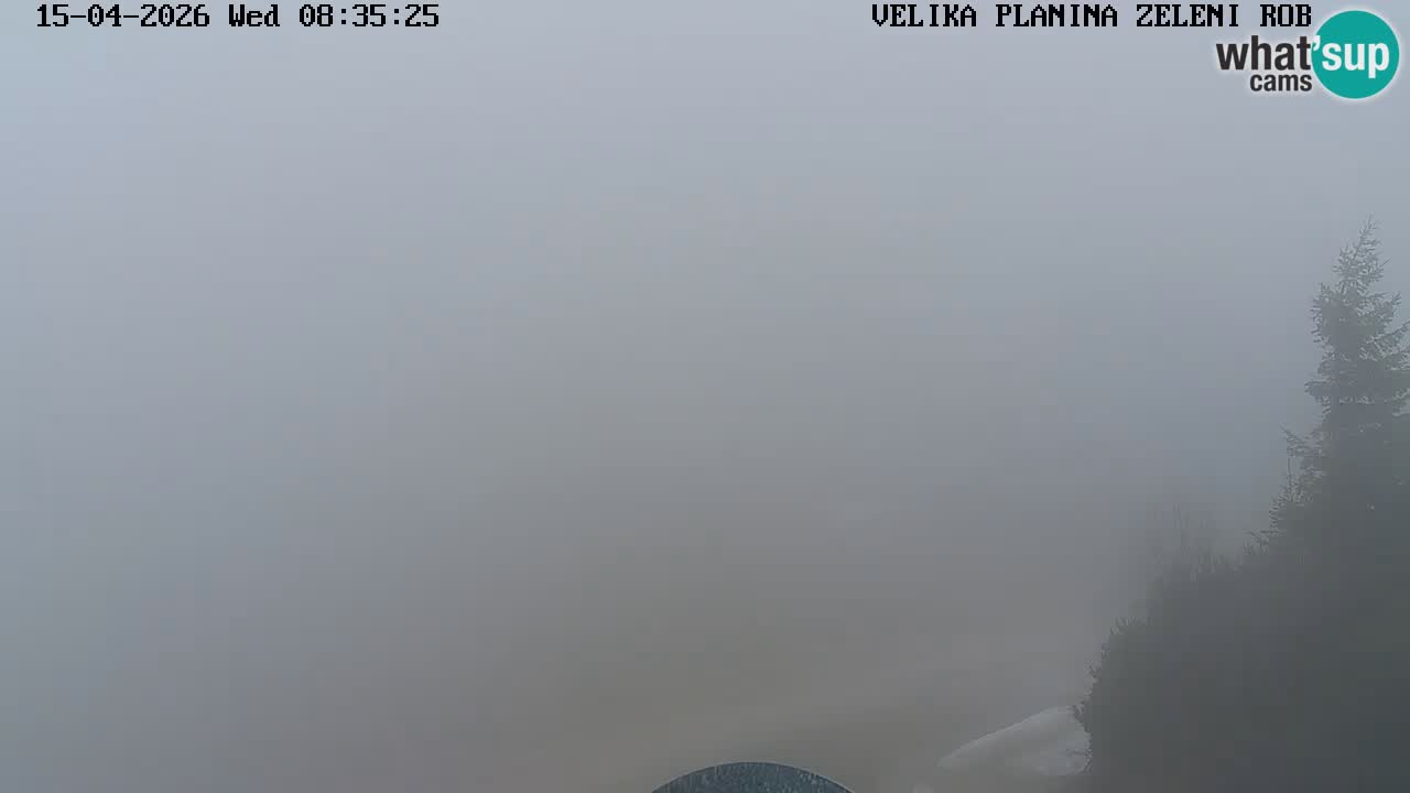 Zeleni Rob | Webcam live Velika Planina