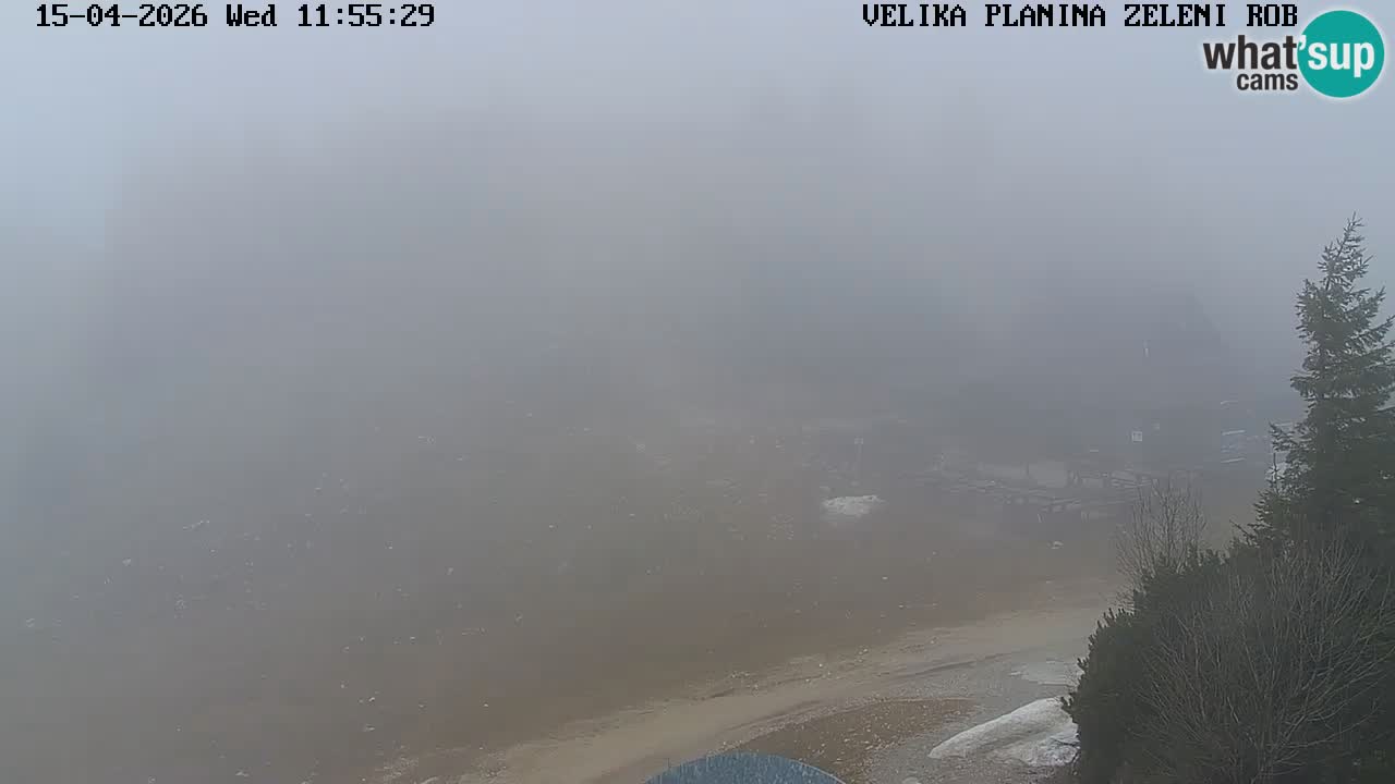 Zeleni Rob | Webcam live Velika Planina