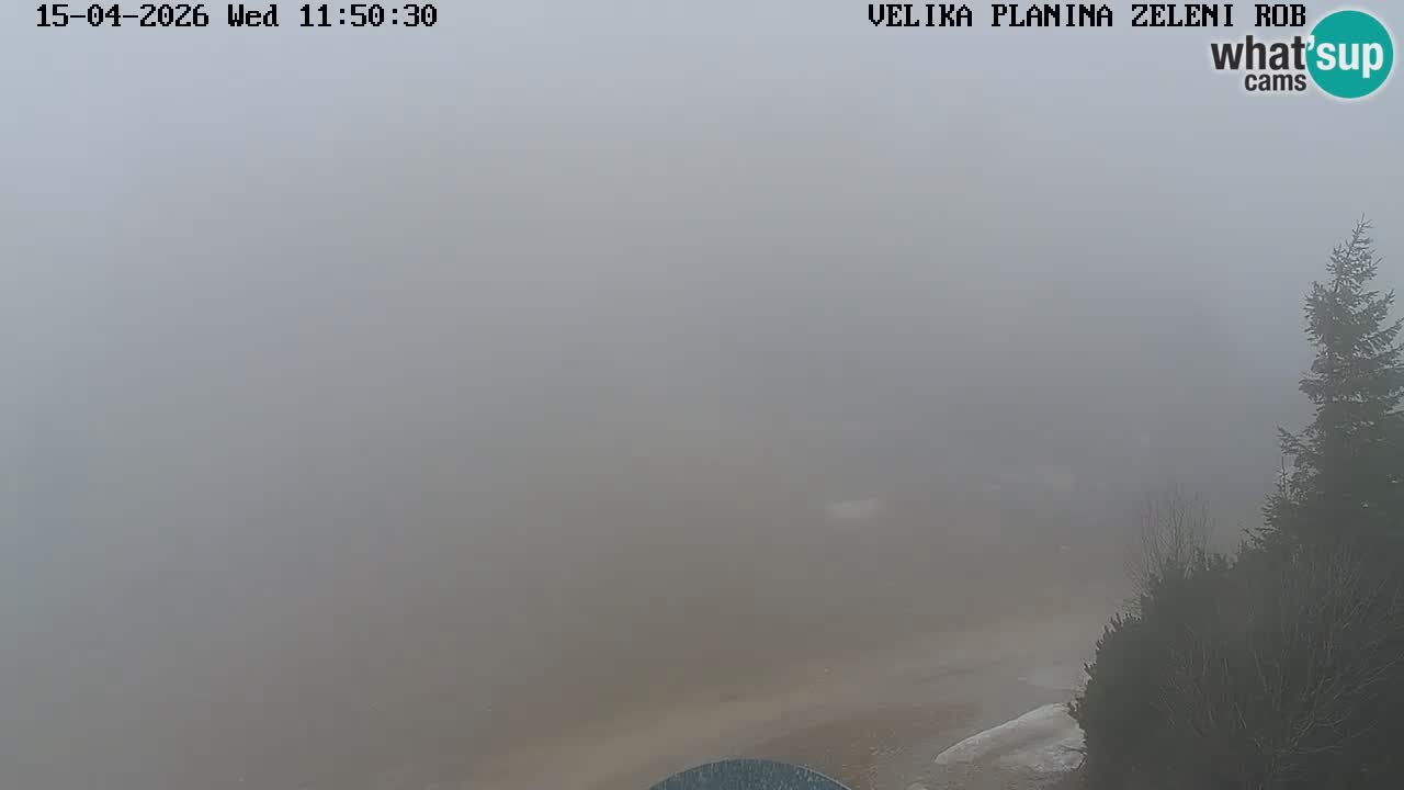 Zeleni Rob – Webcam live | Velika Planina