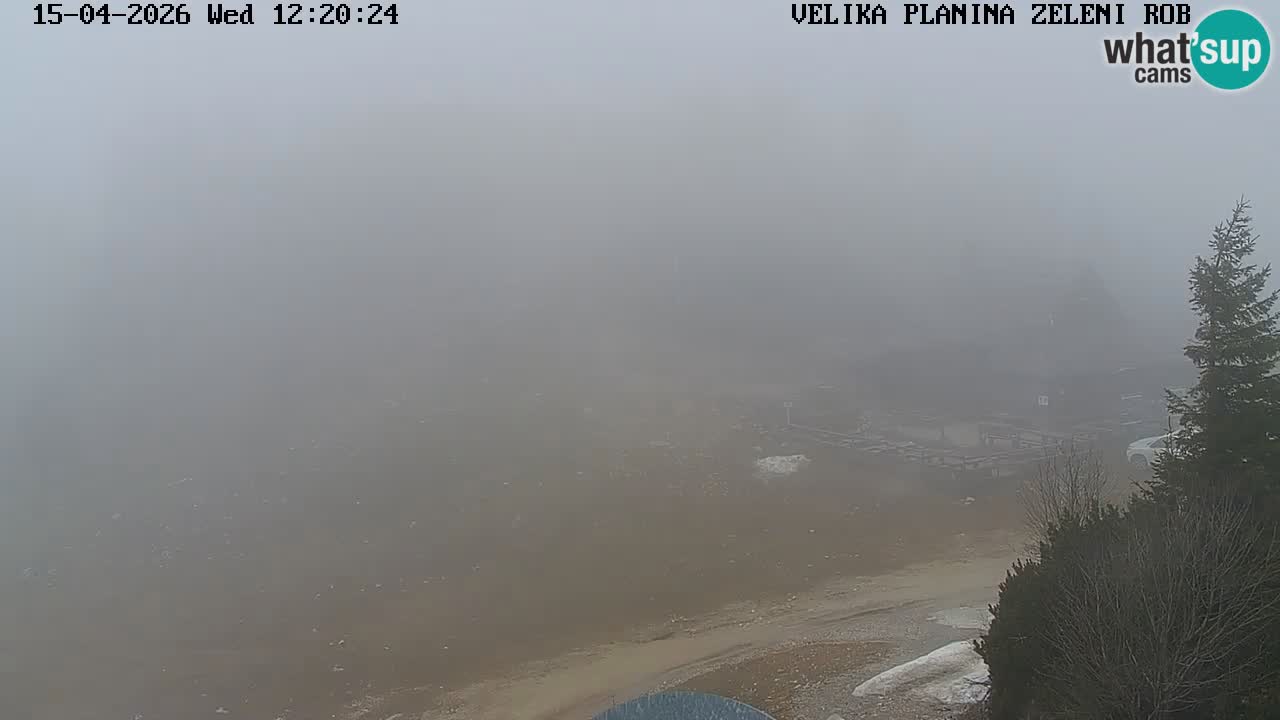Zeleni Rob | Webcam live Velika Planina