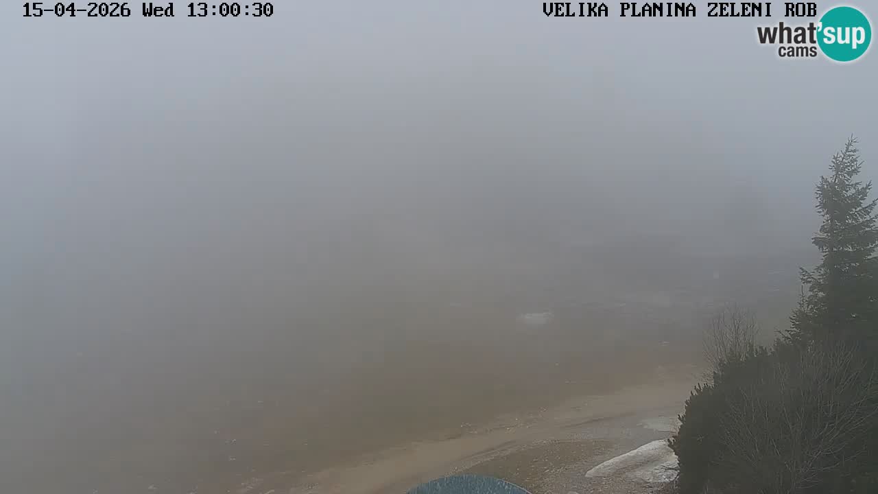 Zeleni Rob – Webcam live | Velika Planina