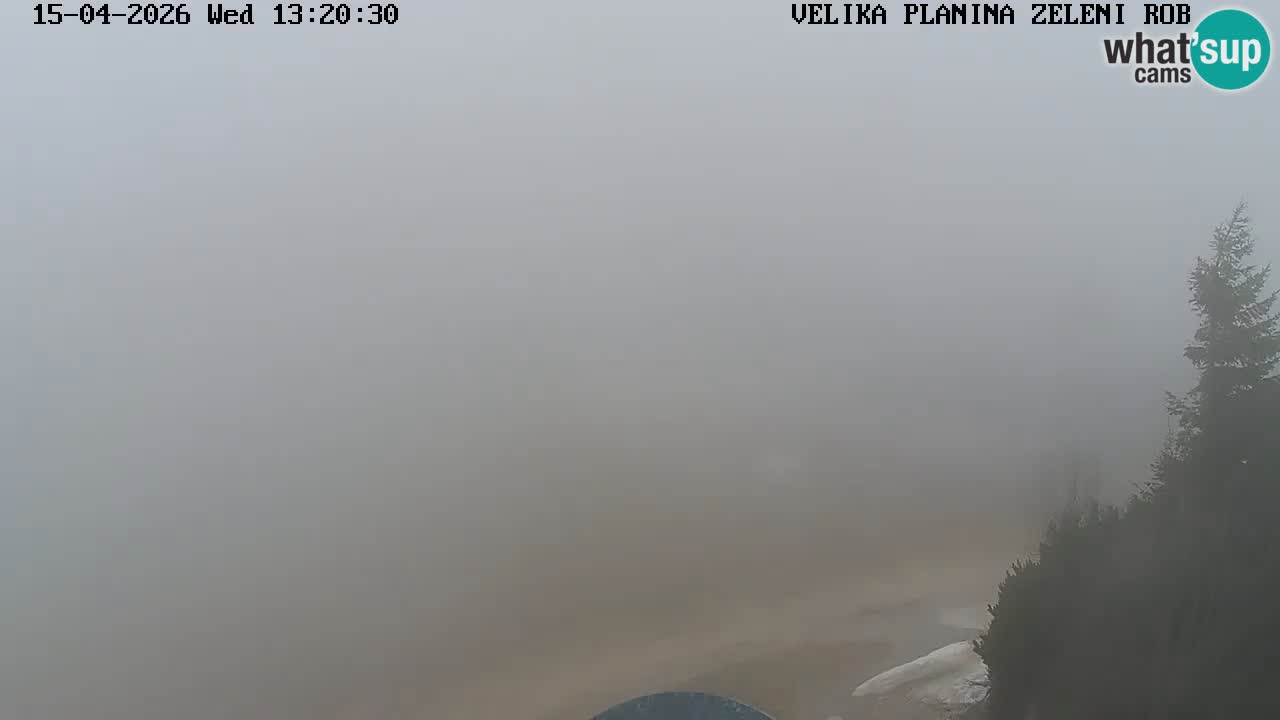 Zeleni Rob – Webcam live | Velika Planina