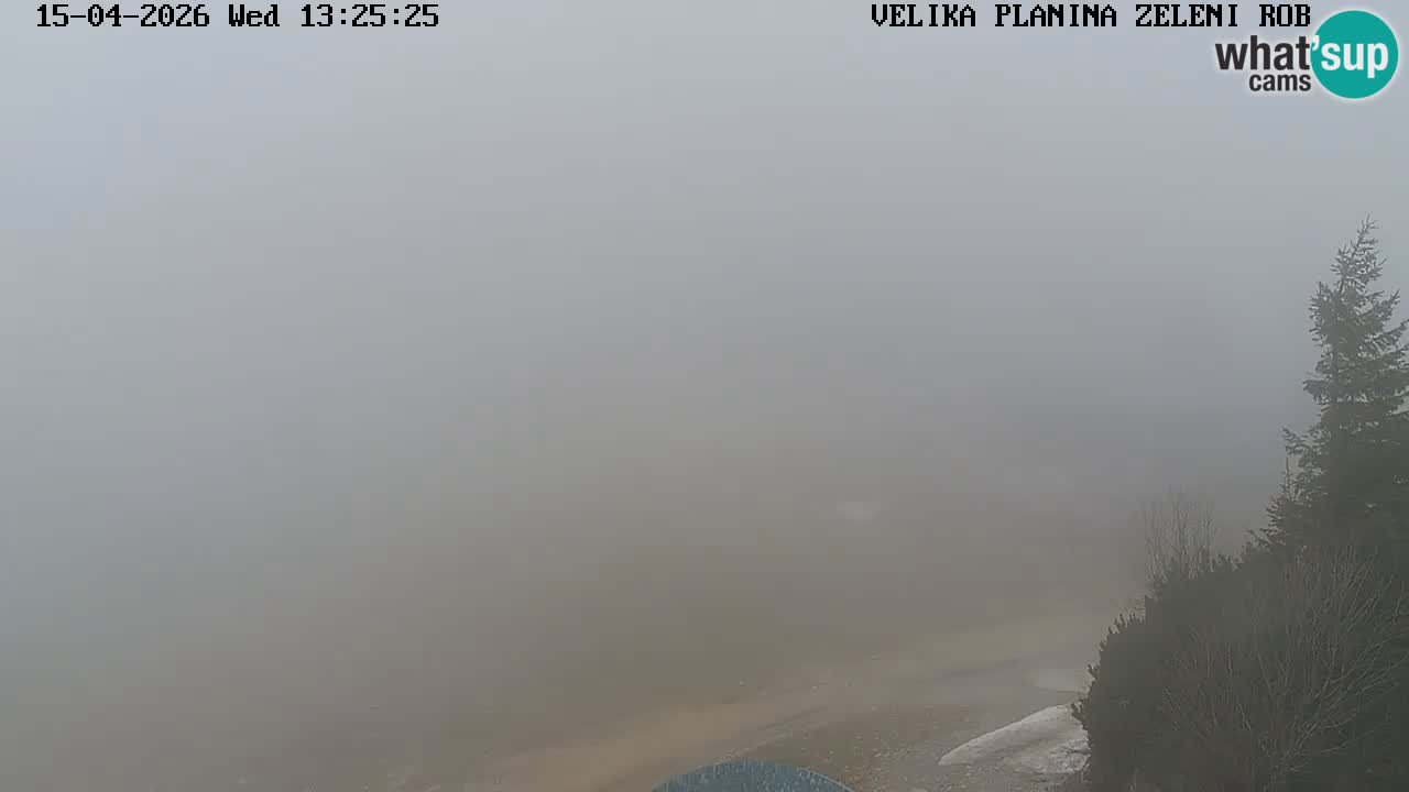 Zeleni Rob – Webcam live | Velika Planina