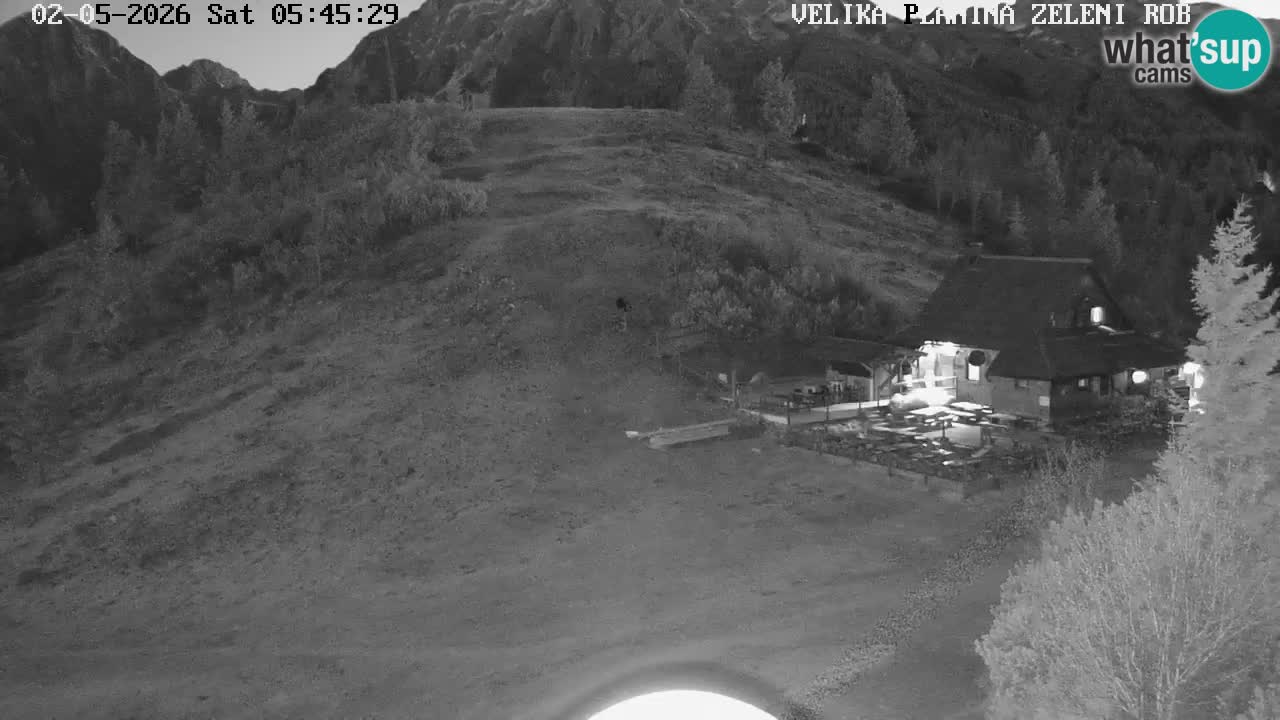 Zeleni Rob | Webcam live Velika Planina