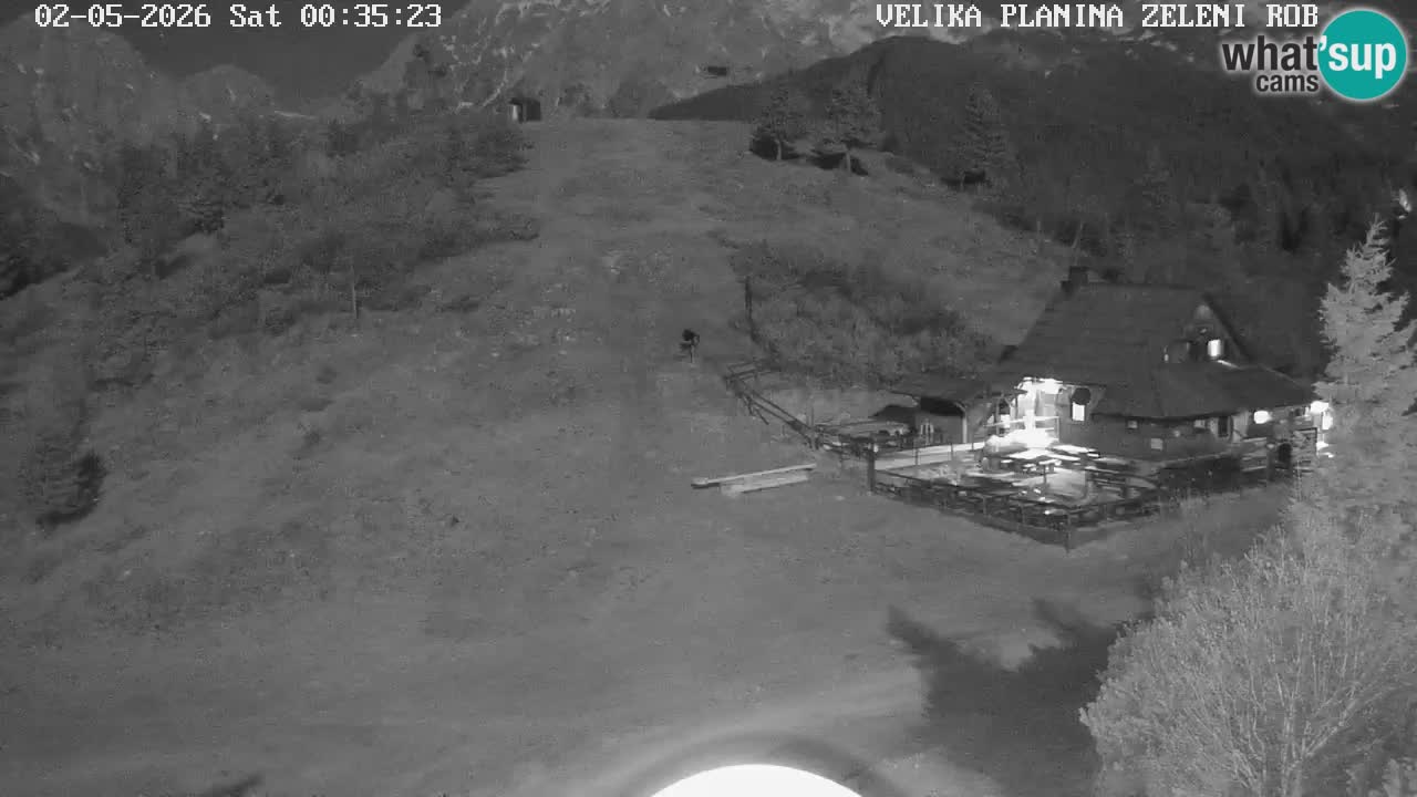 Zeleni Rob | Webcam live Velika Planina