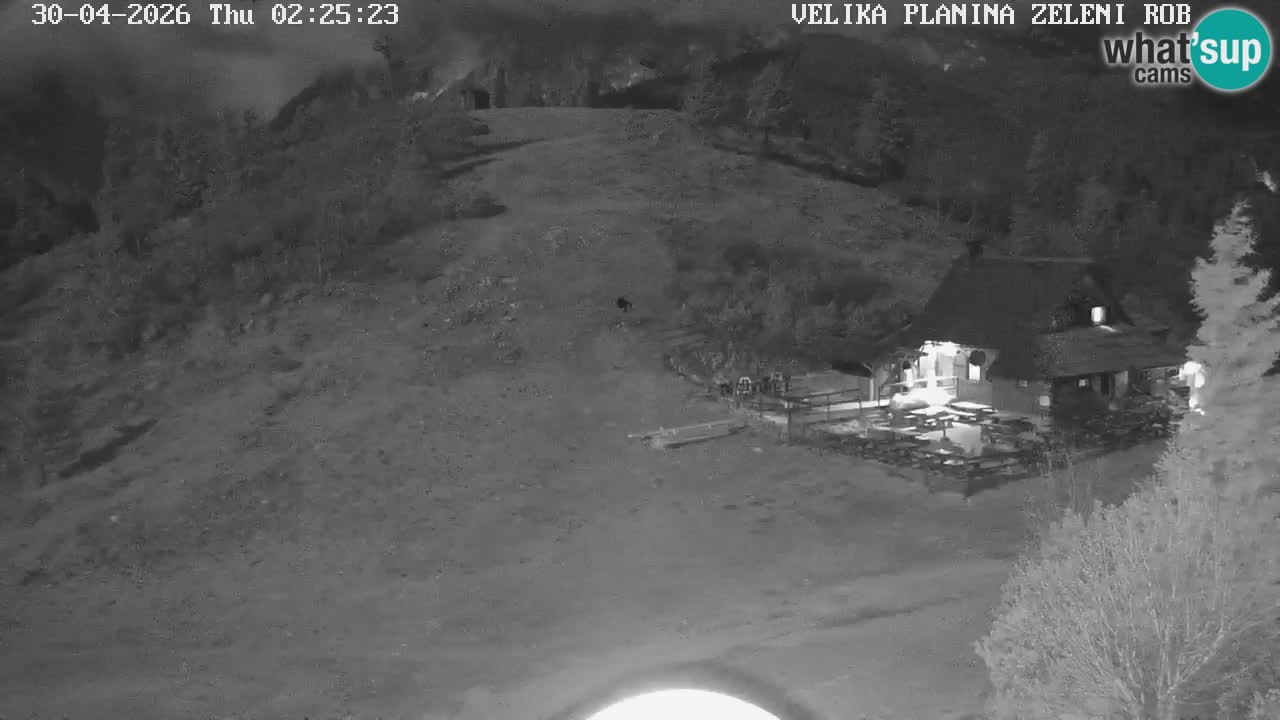 Zeleni Rob – Webcam live | Velika Planina