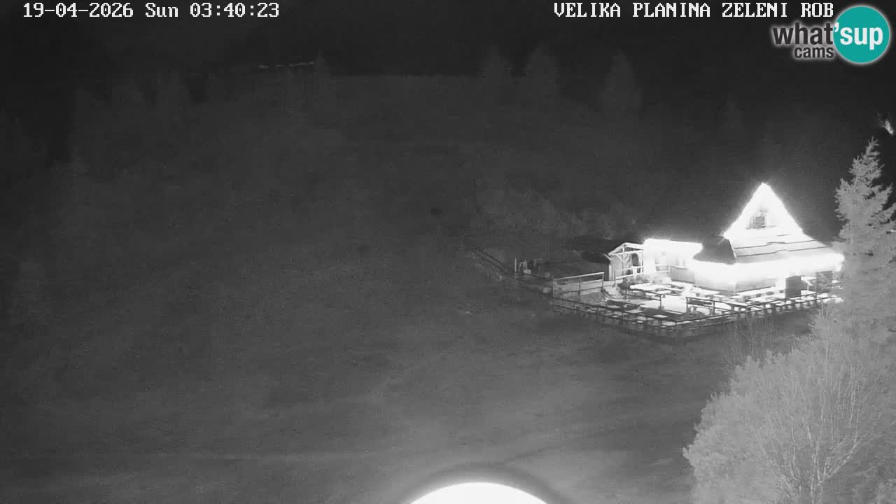 Zeleni Rob – Webcam live | Velika Planina