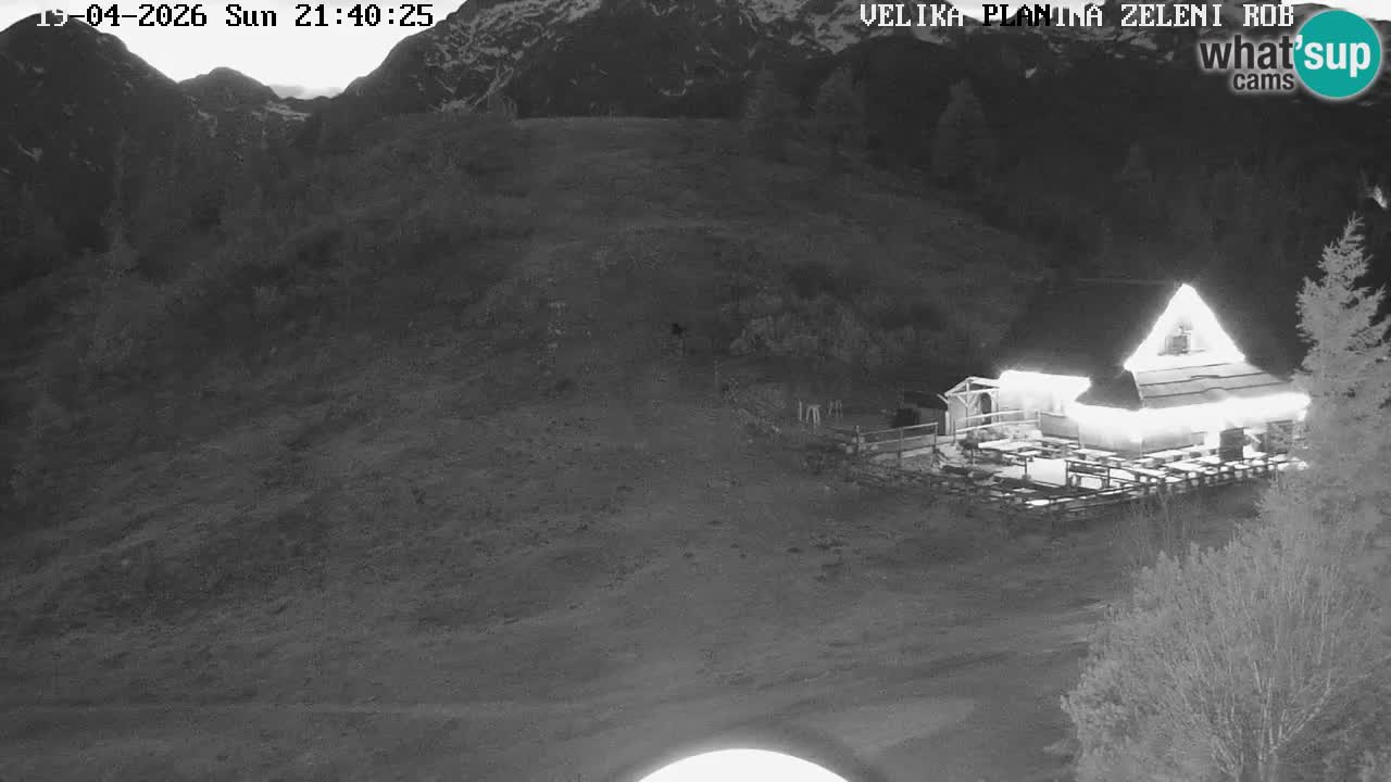 Zeleni Rob – Webcam live | Velika Planina