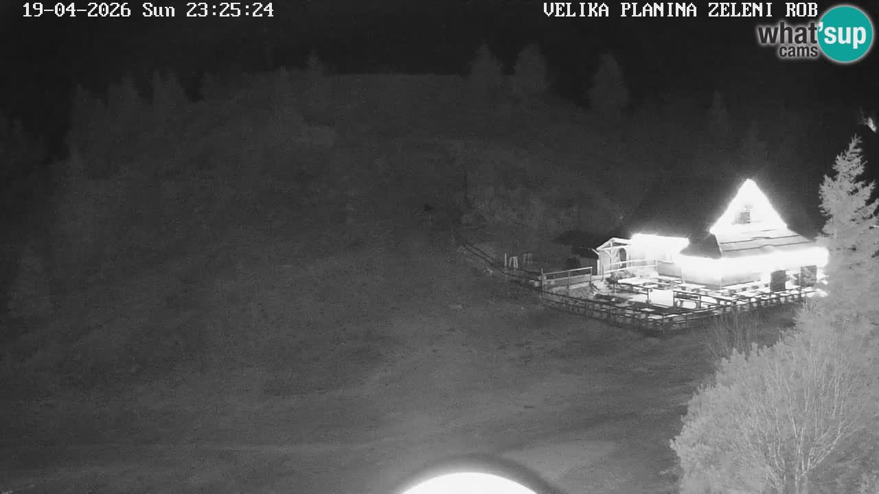 Zeleni Rob – Webcam live | Velika Planina