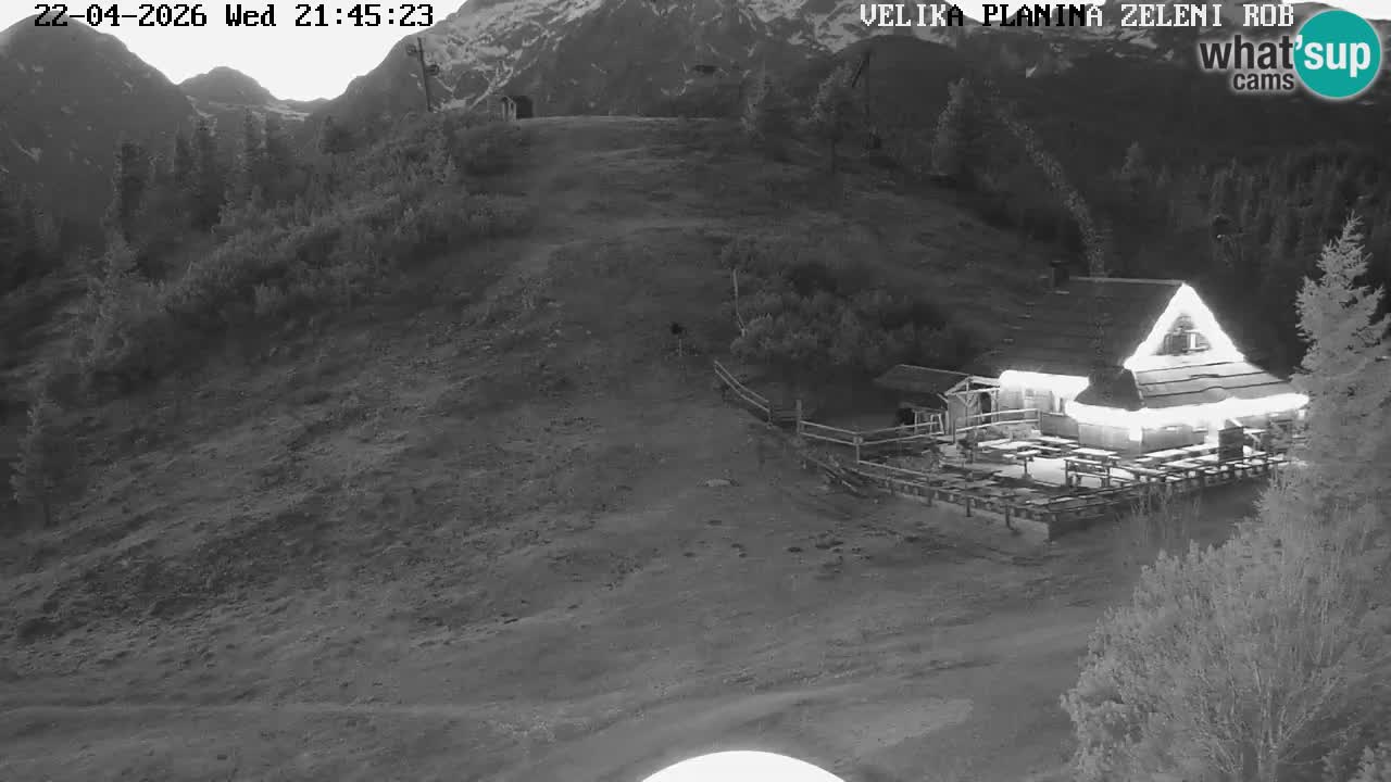 Zeleni Rob | Webcam live Velika Planina