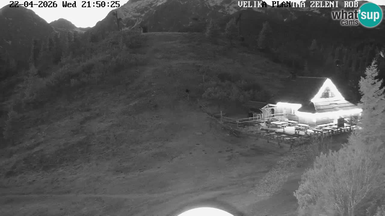 Zeleni Rob – Webcam live | Velika Planina