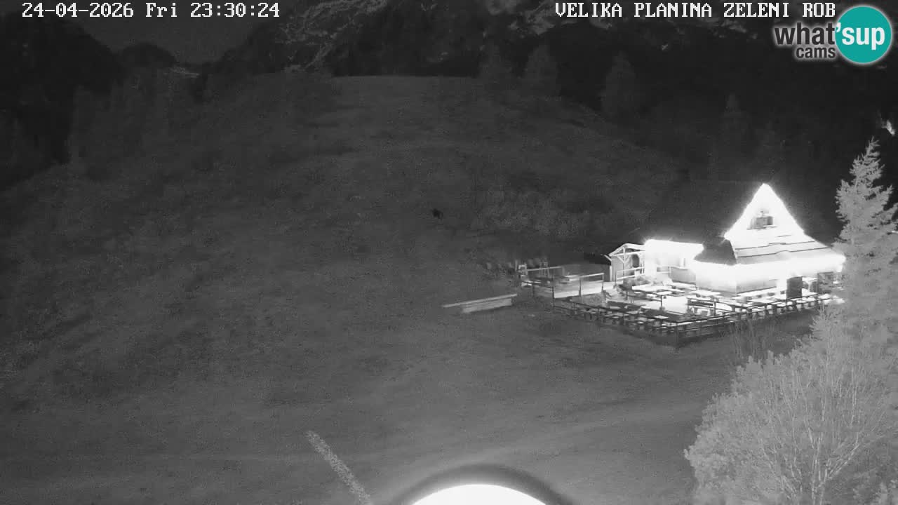 Zeleni Rob – Webcam live | Velika Planina