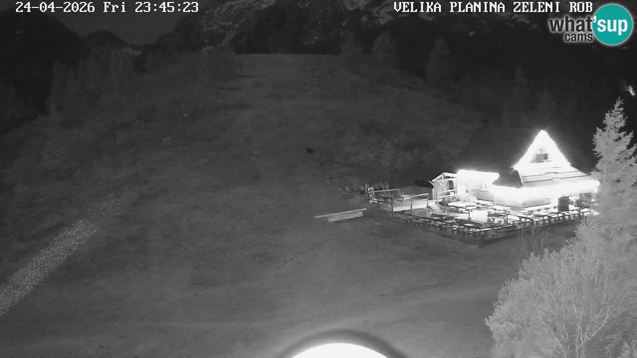 Zeleni Rob | Webcam live Velika Planina