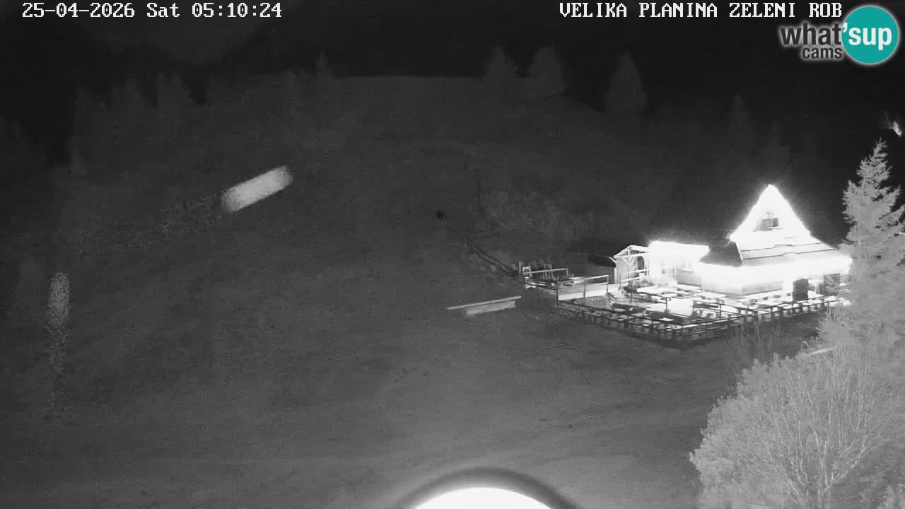 Zeleni Rob | Webcam live Velika Planina