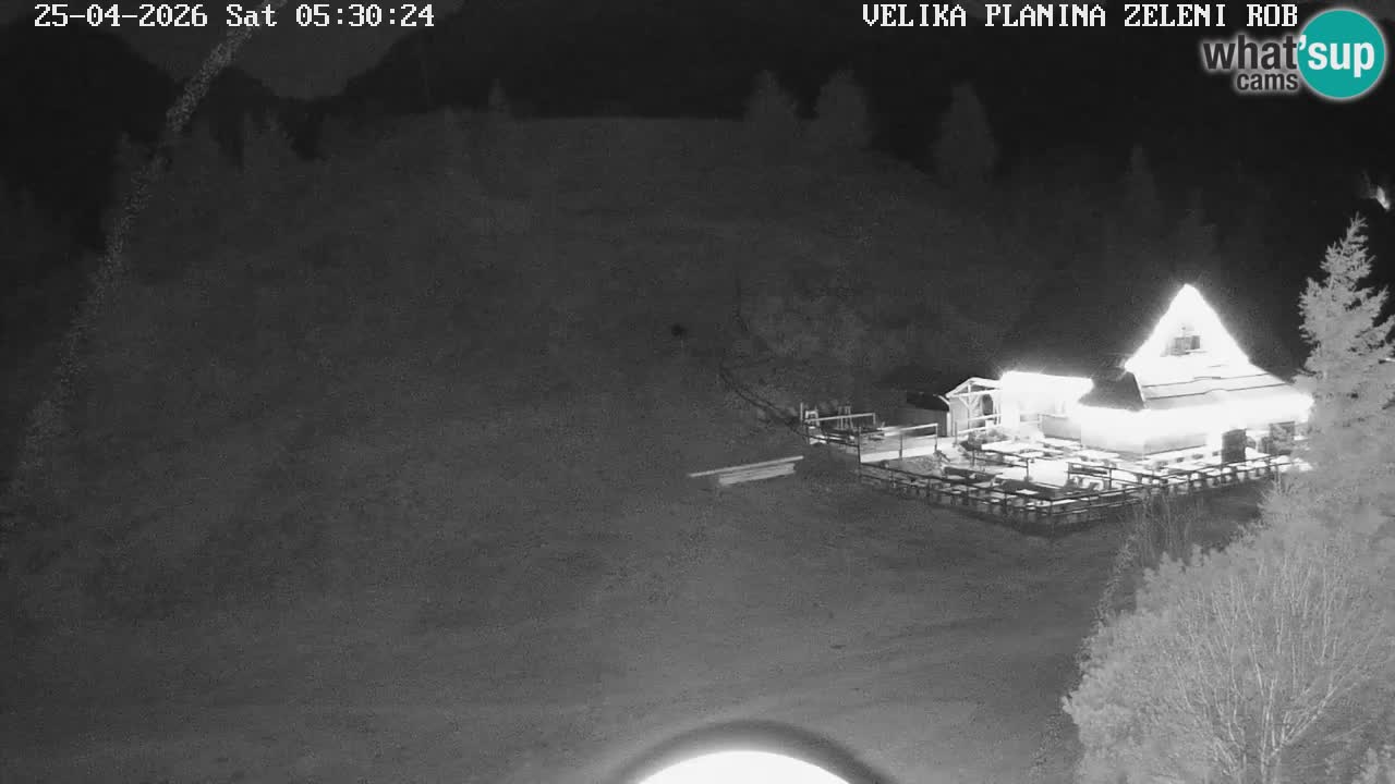 Zeleni Rob – Webcam live | Velika Planina